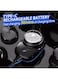 Mini Portable Rechargeable Electric Shaver Easy to Use, Model (SQ-210) Black