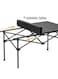 طاولة تخييم قابلة للطي وخفيفة الوزن، مقاس 95 سم، واسعة للنزهات والشواء والشاطيء