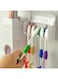 Automatic Squeezing Toothpaste Dispenser White