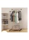 Metal Clothes Stand Hanger Silver 75*41*155cm