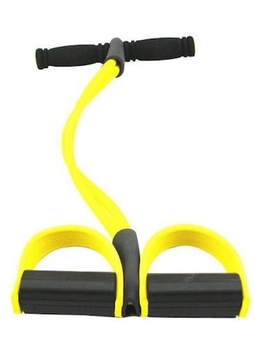 وحبل شد مطاطي لكمال الاجسام واللياقة البدنية