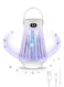 6 LED Electric Fly Bug Zapper Mosquito Killer Lamp White 19 X 13 X 13cm