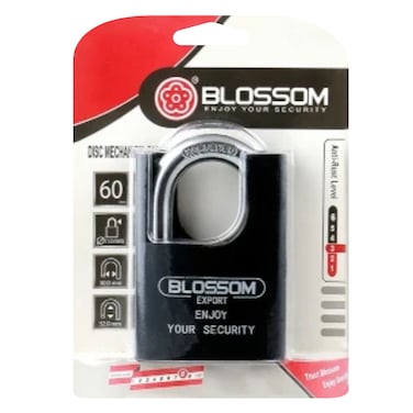 Blossom Weatherproof Lock With 4 Keys
