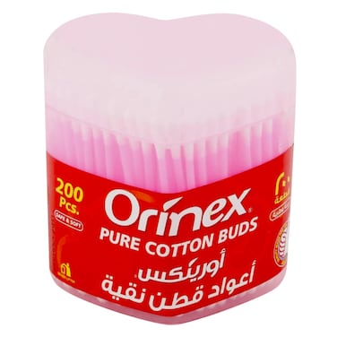 Orinex Pure Cotton Buds 200 Pieces