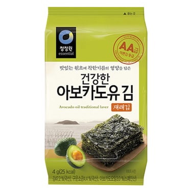 O'Food Dried Seaweed Snack With Avocado Oil 4g