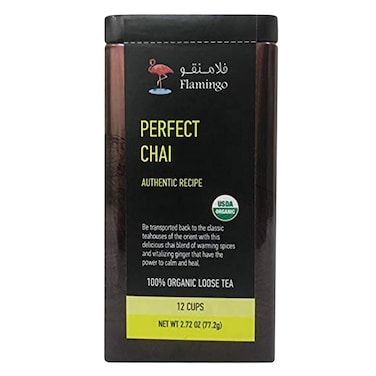 Flamingo Organic Perfect Chai Black Tea 77.2g