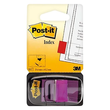 3m Post -It Tape Flag Purple 50 Notes