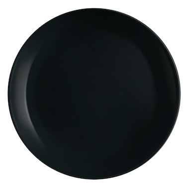 Luminarc Dessert Plate Diwali Black [P0789] 19cm