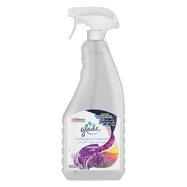 Glade Multispray Air Freshener with Lavender scent, 500ml