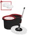VISIO 360 Degree Microfiber Spin Mop With BucketFor Floor Cleaning, Height Adjustable, With 2 Extra Refills