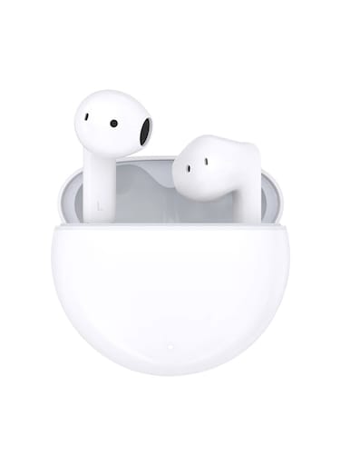 Honor - Choice Earbuds X7E Semi-Open Noise Cancelling 40 Hour Long Battery Life Enhanced Spatial Surround Sound TWS Earphones White