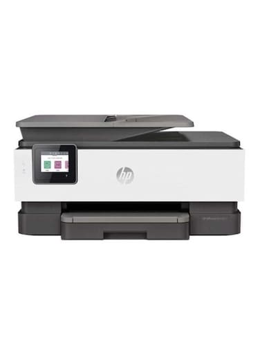 طابعة OfficeJet Pro 8023 متعددة الوظائف لاسلكية، طباعة، مسح ضوئي، نسخ، فاكس [1KR64B] أبيض وأسود