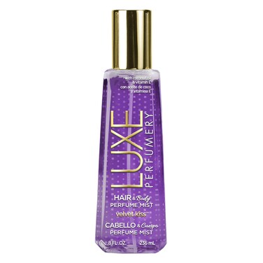 Luxe Perfumery Velvet Kiss Hair And Body Perfume Mist Purple 236ml