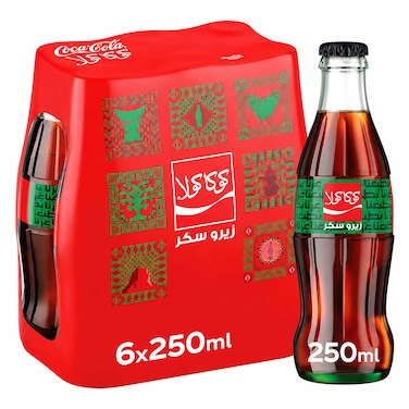 Coca Cola Zero NRB 250ml x6