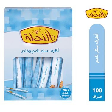 Al Nahla White Sugar 100 Sticks