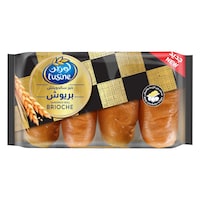 لوزين خبز بريوش للساندوتش 4 حبات 300 جم