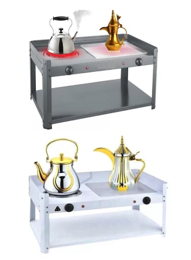 Microplus Electric Coffee &amp; Tea Heater, Hot Plates, 1250W PS-8015 Multicolor