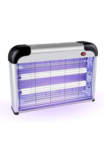 مايكروبلس جهاز كهربائي لقتل الحشرات، جهاز كهربائي لقتل البعوض داخل المنزل، يجذب الذباب، مزود بضوء الأشعة فوق البنفسجية بقوة 30 واط، PS-4693