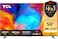 TCL 58 Inch 4K UHD Smart TV, Google TV With Built-In Chromecast &amp; Assistance, Hands-Free Voice Control, Dolby Audio, HDR10, Micro Dimming Technology, Edgeless Design, 58T635 (2023)