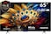 TCL 65 Inch TV 4K QLED Pro Dolby Vision Atmos Onkyo 2.1CH Slim &amp; Uni-body Google TV, 65C655 - 2024 Model