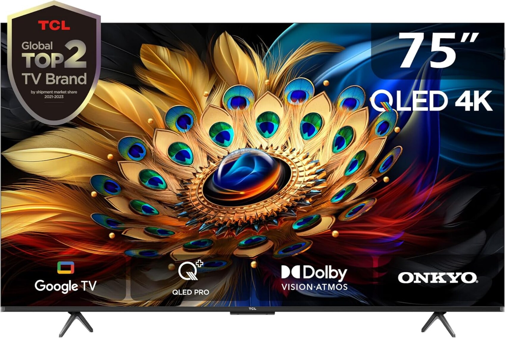 Buy TCL 75 Inch 4K QLED Pro HDR Dolby Vision Atmos Onkyo 2.1