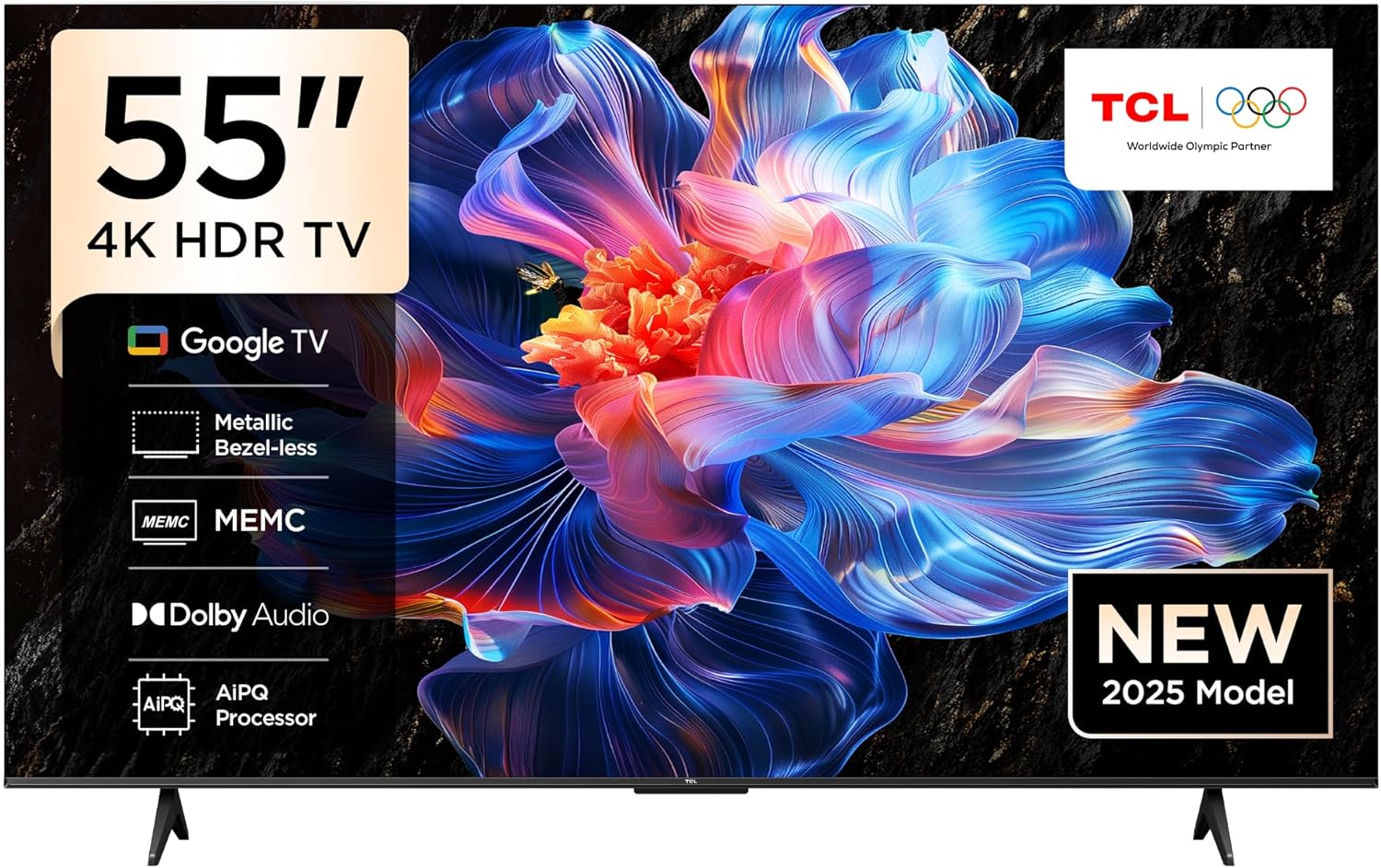 Buy TCL 55-Inch P6K LED 4K UHD HDR Smart TV/Google TV, 60Hz, HDR