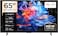 TCL تلفزيون ذكي P6K LED 4K UHD HDR مقاس 65 بوصة   تلفزيون جوجل، 60 هرتز، HDR 10، معالج AiPQ، صوت دولبي، ام اي ام سي، HDMI 2.1، بلوتوث 5.2، واي فاي 5، تصميم بدون حواف (65P6K - موديل 2025)