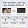 تلفزيون تي سي ال 55Q7C ذكي 55 بوصة 4K QD-Mini LED ملون كوانتوم كريستال HDR 2600 نيت للالعاب جوجل تي في معدل تحديث اصلي 144Hz وصوت من بانج اند اولفسن ودولبي اتموس وجيم ماستر (موديل 2025)