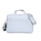 VIPTOUR Laptop Bag, Premium 15.6" With Multiple Compartments, Padded Shoulder Strap Silver, VT-BP310