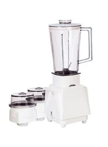 مايكروبلس خلاط متعدد الوظائف ٣ في ١، ٣٠٠ واط، PS-242، شفرات من الفولاذ المقاوم للصدأ، وعاء سعة لتر واحد، حماية من الحرارة الزائدة، مطحنة قهوة وصانعة عصائر