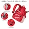 Nohoo 3D Cute Angel Kids School Bag/Activity Bag 10" - Red