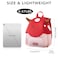 Nohoo 3D Cute Angel Kids School Bag/Activity Bag 10" - Red