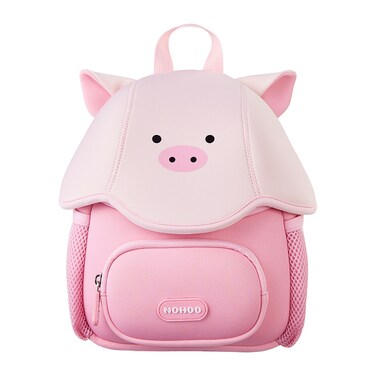 Nohoo 3D Cute Peppa Kids School Bag/Activity Bag 10" - Pink