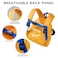 Nohoo 3D Cute UFO Kids School Bag/Activity Bag 10" - Yellow