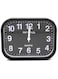 Microplus Analogue Alarm Clock Black PS-4731
