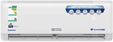 GS General Supreme GSINV24C Diamond Blue Inverter Split Air Conditioner 22,000 Units, Self Cleaning, Wi-Fi, Cool (Installation Not Included)