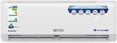 GS General Supreme GSINV24H Diamond Blue Inverter Split Air Conditioner 21,200 Units, Self-Cleaning, Wi-Fi, Hot/Cold (Installation Not Included)