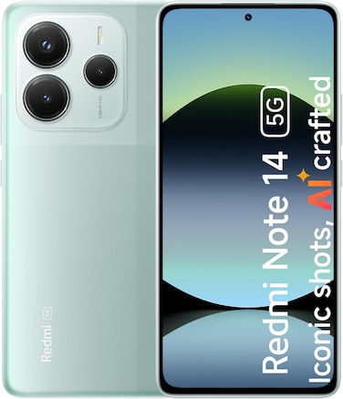 Redmi Note 14 5G Coral Green 8GB RAM 256GB - Global Version