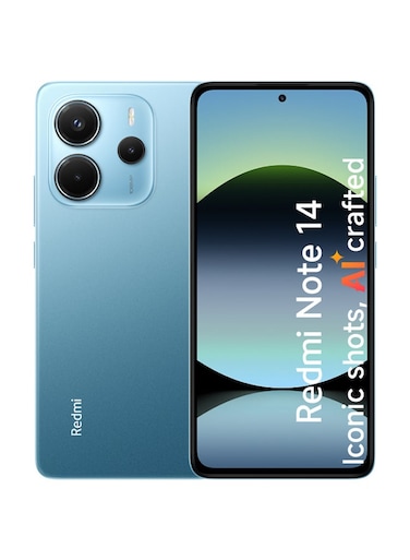 ريدمي نوت 14 4G ثنائي الشريحة أزرق محيطي 8 جيجابايت رام 256 جيجابايت - إصدار الشرق الأوسط