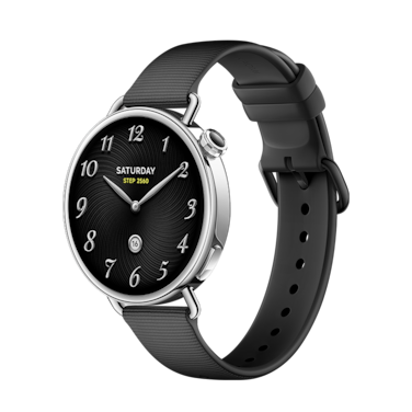 Xiaomi Watch S4 41mm&nbsp;AMOLED Battery Life 8 Up to Days Bluetooth 5.4 Fluororubber Strap 5ATM HyperOS 3 Sleep monitoring - Black