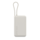 شاحن متنقل شاومي مع سلك مدمج بمنفذ USB-C ومنفذ USB بسعة 20000 مللي أمبير وبقوة 67 واط BHR08O7GL - بيج
