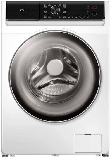 تي سي ال غسالو اوتوماتيك TWD-C805W ذات تحميل امامي، غسالة ومجفف انفرتر، سعة 8 كجم/5 كجم، ابيض (غير شامل التركيب)
