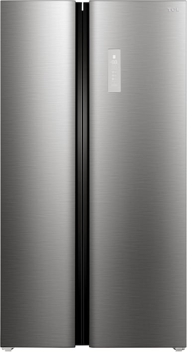 تي سي ال ثلاجة، 21.6 قدم، 735X920X1768 مم، فضي (غير شامل التركيب)