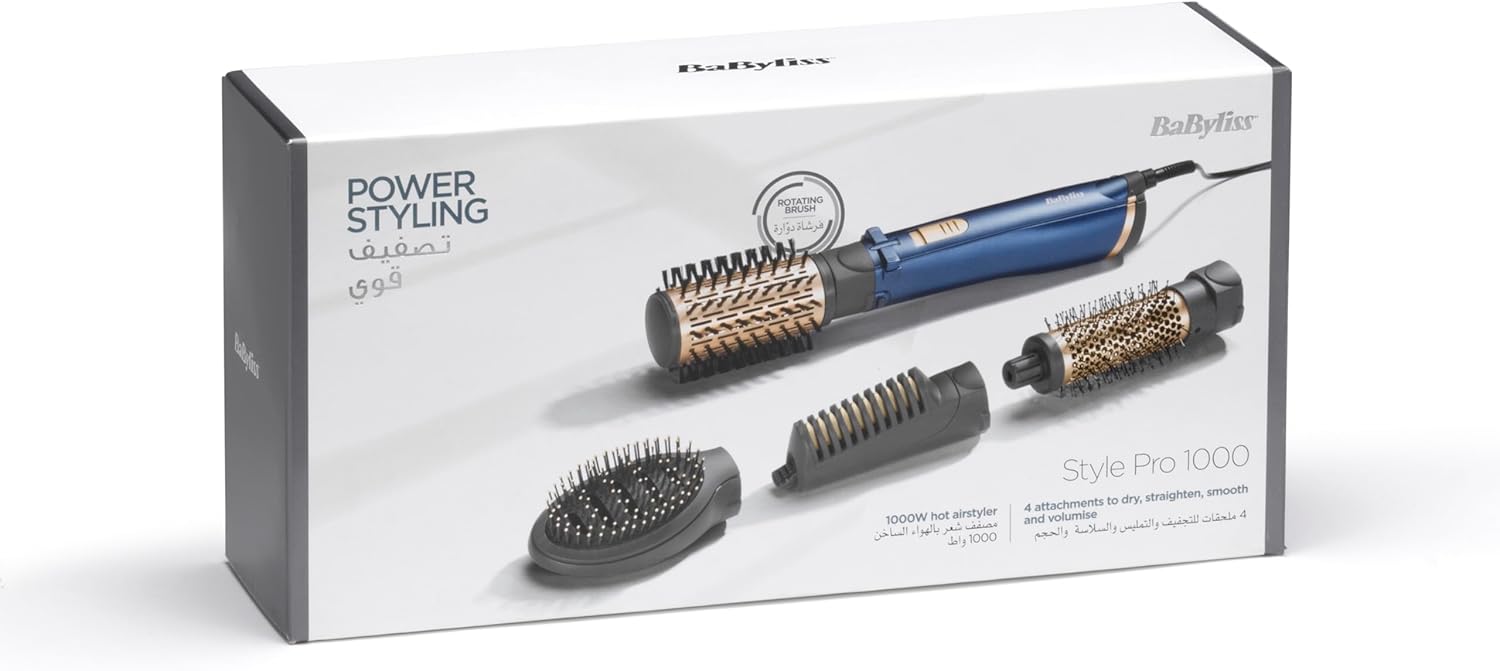 Style Pro 1000 Babyliss 1000w Rotating Airbrush Buy BaByliss Air