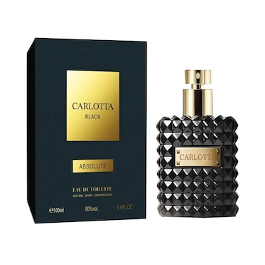 Black Absolute for Women Eau de Toilette by Carlotta 100ml
