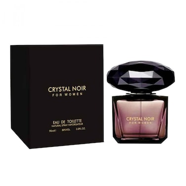 Crystal Noir Eau de Toilette for Women by Carlotta 90ml