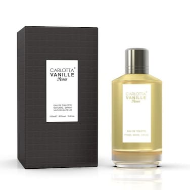 Vanilla Rose Unisex Eau de Toilette by Carlotta 100ml