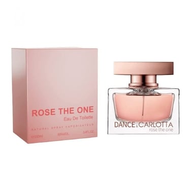 Rose The One for Women Eau de Toilette by Carlotta 100ml