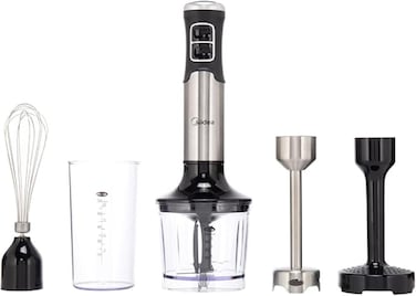 Midea Hand Blender Set - 1000 ml - Black - MJBH1001W