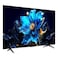تي سي إل - تلفزيون ذكي 75 بوصة 4K QLED 4K Google TV - 75P7L - أسود